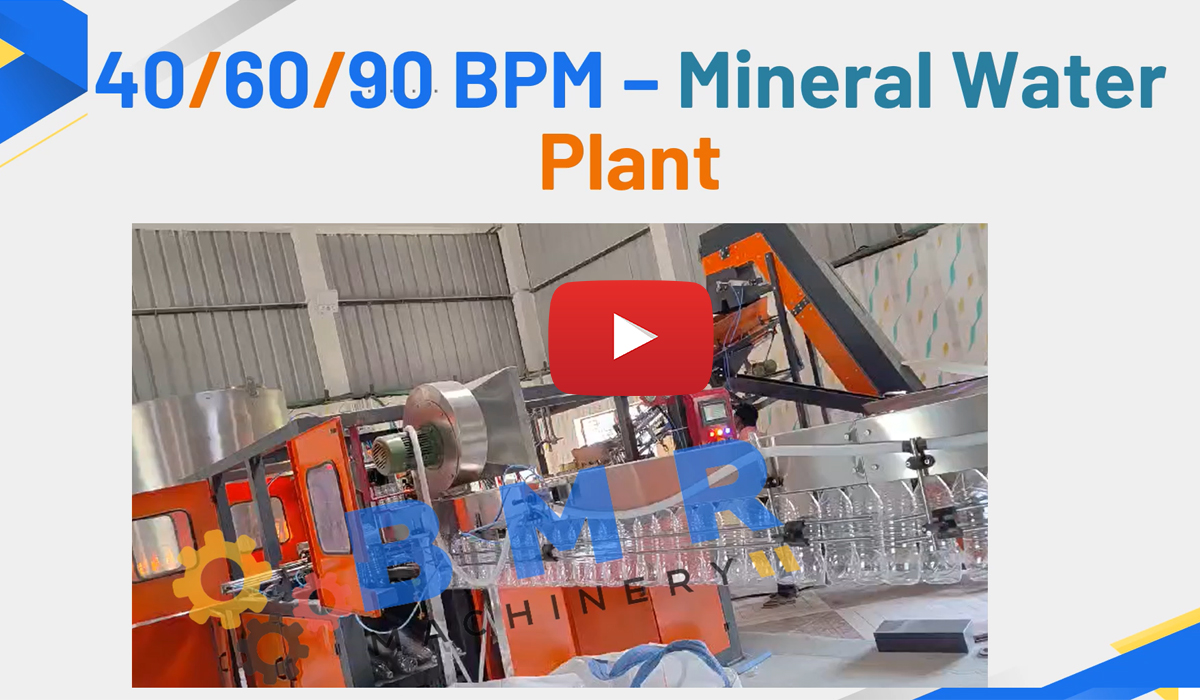4000 BPH Fully Automatic 4 Cavity PET Blow Moulding Machine